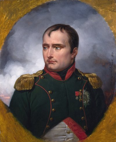 The Emperor Napoleon I by Emile Jean Horace Vernet